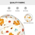 thumbnail image 5 of Xecao Squirrel Maple Leaves And Nuts Print Knit Hat,Winter Beanie for Men Women, Beanie Soft Warm Ski Stocking Cuffed Cap, 5 of 7