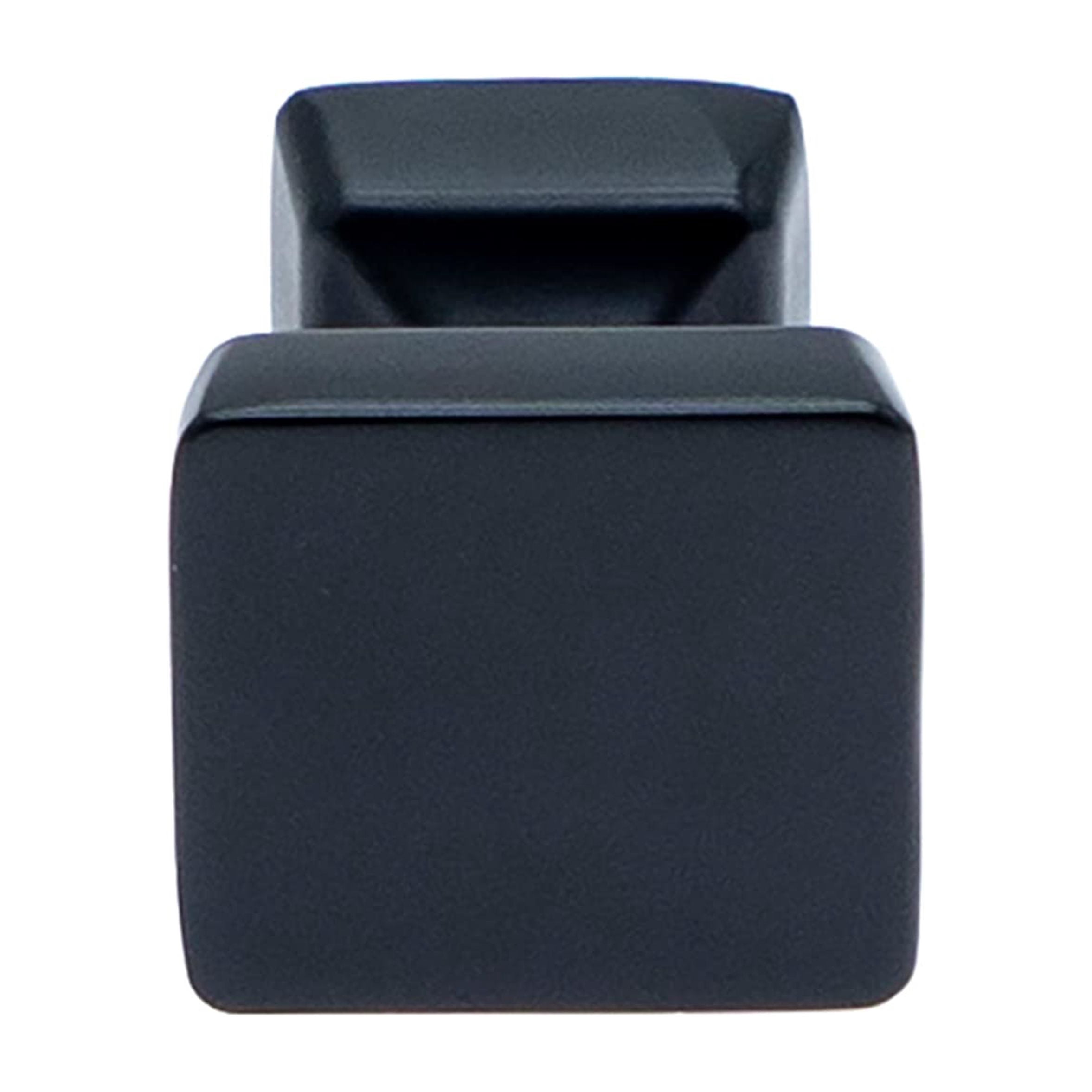 Utopia Alley 25pcs Bergen Cabinet Ring Pull Knob - Decorative Cabinet Drop Pull Knobs for Cabinets and Drawers - Vintage Cabinet Hardware with Hand Finished Matt Black - Metal Drawer Pull Knobs 1.16"