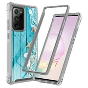 Samsung Galaxy Note 20 Ultra 5G Case (6.9"), Rosebono Hybrid IMD Design Graphic Anti-Scratch Fashion Cute Colorful Silicone Skin Cover Armor Case for Samsung Galaxy Note 20 Ultra 5G (Starfish)