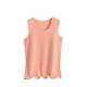 thumbnail image 2 of Ropa interior térmica Tops de moda para mujer de invierno sin mangas de cuello redondo cómodas camisetas sin mangas lisas regulares blusa de poliéster para mujer, 2 of 9