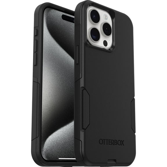 OtterBox COMMUTER SERIES Case for iPhone 15 Pro Max - Black