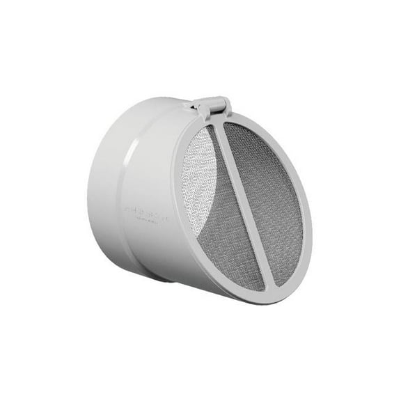 Rain Harvesting TAFV112 Flap Valve with Vented Screen - 3 in.