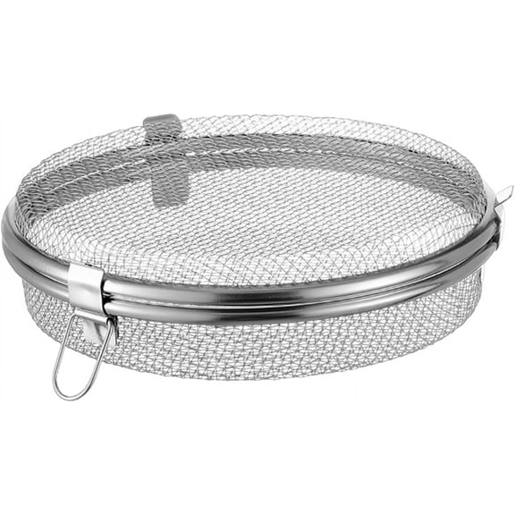 Dishwasher Basket for Small Items Stainless Steel 3 Buckles Dishwasher Basket with Fine Mesh Odor-Free Round Scratchproof Draining Dishwasher Baskets