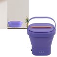 thumbnail image 1 of Mini Portable Bucket Washer, Powerful Compact Folding Washing Machine, Clean & Spin Dry, Light Clothes Laundry for Travel Camping Apartment, Rechargeable Small Washer, 1 of 7