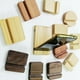 thumbnail image 3 of Square Walnut Mobile Phone Holder, Utility Mobile Phone Holder, Portable Smartphone Holder, Compatible with Most Types of Mobile Phone Holder. (Square Walnut Phone Stand), 3 of 5