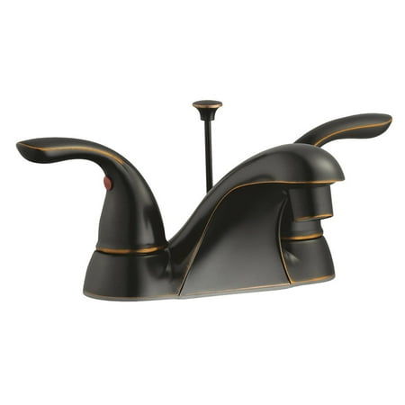 Design Magellan Centerset - Design House 525006 Ashland Centerset Bathroom Faucet, Oil Rubbed Bronze