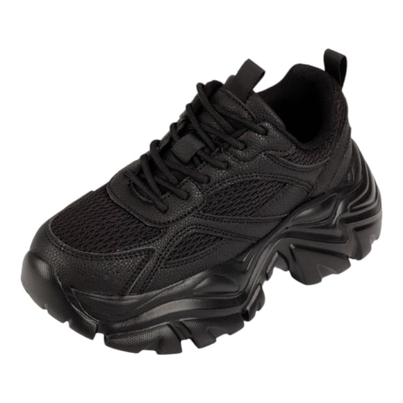 Tenis tipo deportivo Exterior Textil Color Negro Para Mujer De RBCOLLECTION