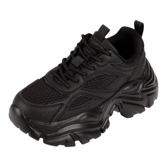 Tenis tipo deportivo Exterior Textil Color Negro Para Mujer De RBCOLLECTION