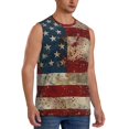 thumbnail image 2 of Balery American Flag1 Camisetas sin mangas para hombre, absorbe la humedad y protege contra el mal olor.-XX-Large, 2 of 7