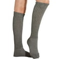 thumbnail image 5 of MDR Women's Extra Long Extra Heavy Slouch Socks - 12 Pairs Size 9-11 - Made in USA (6 Gray 6 Lilac), 5 of 9