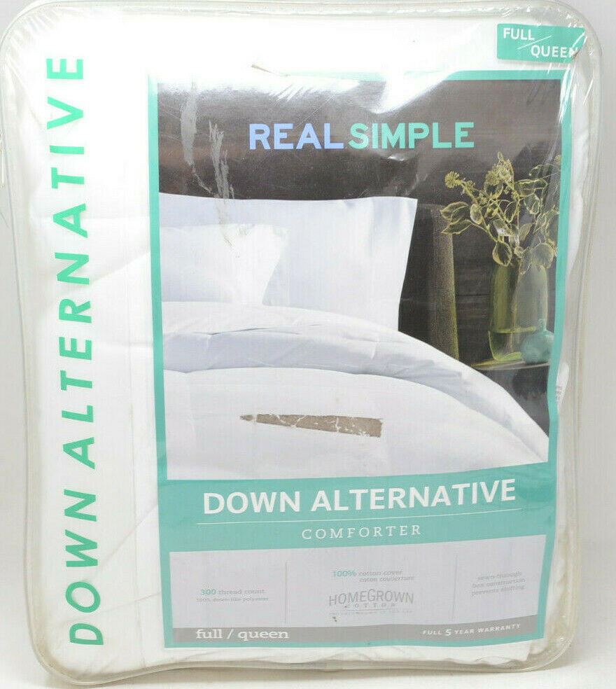 real simple down alternative pillow review
