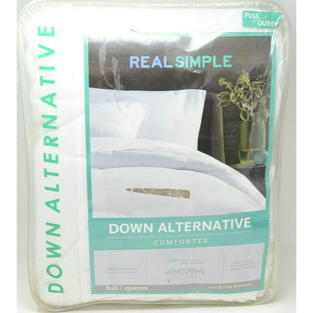 real simple down alternative comforter