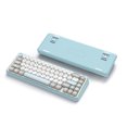 thumbnail image 1 of Womier WK60 Teclado mecánico inalámbrico azul gris teclado de jugador de 3 modos junta de intercambio en caliente teclado retroiluminado RGB para Win Mac PC, 1 of 5