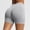 *Gray, variant on ClodeEU Women's High Waisted Tummy Control Quick Dry Yoga Shorts with Built in Liner ,Breathable Anti Exposure Athletic Bottoms Purple,Womens Plus XXL