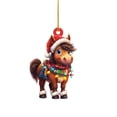 thumbnail image 1 of Less Than 5 Hangs Christmas Ornament Adorable Design for Holiday Decor Tree Decoration Or Gift for Lovers, 1 of 6