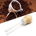 thumbnail image 1 of Coffee Powder Tamper Reusable Portable Stainless Steel Needle Type Coffee Stirring Tool for Home, 1 of 7