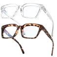 thumbnail image 1 of Gafas IBOANN de gran tamaño que bloquean la luz azul para mujer, 1 of 8