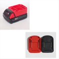 thumbnail image 4 of Conector de Batería para Batería de Litio para de 18 V, Adaptador de Bricolaje, Carcasa de Cabezal de Carga Portátil y Duradera, Color Rojo, 4 of 5