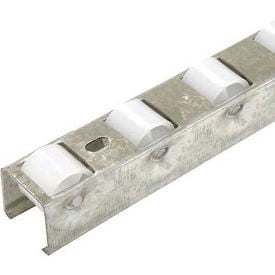 48"" Roller Track with Clips for Gravity Flow Racks