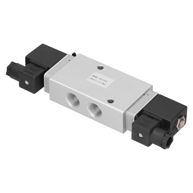 Válvula solenoide Bling Bling 2 vías 2 posiciones eléctrica doble bobina grado profesional