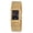 Black, variant on Men's Gold Rectangular Watch, Stainless Steel Band Quartz Wristwatch, Date Display, 3ATM Water Resistant, Folding Buckle, Classic Business Dress Watch for Men (Gold)