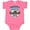 Hot Pink, variant on Inktastic Grandpa Football Buddy Boys or Girls Baby Bodysuit