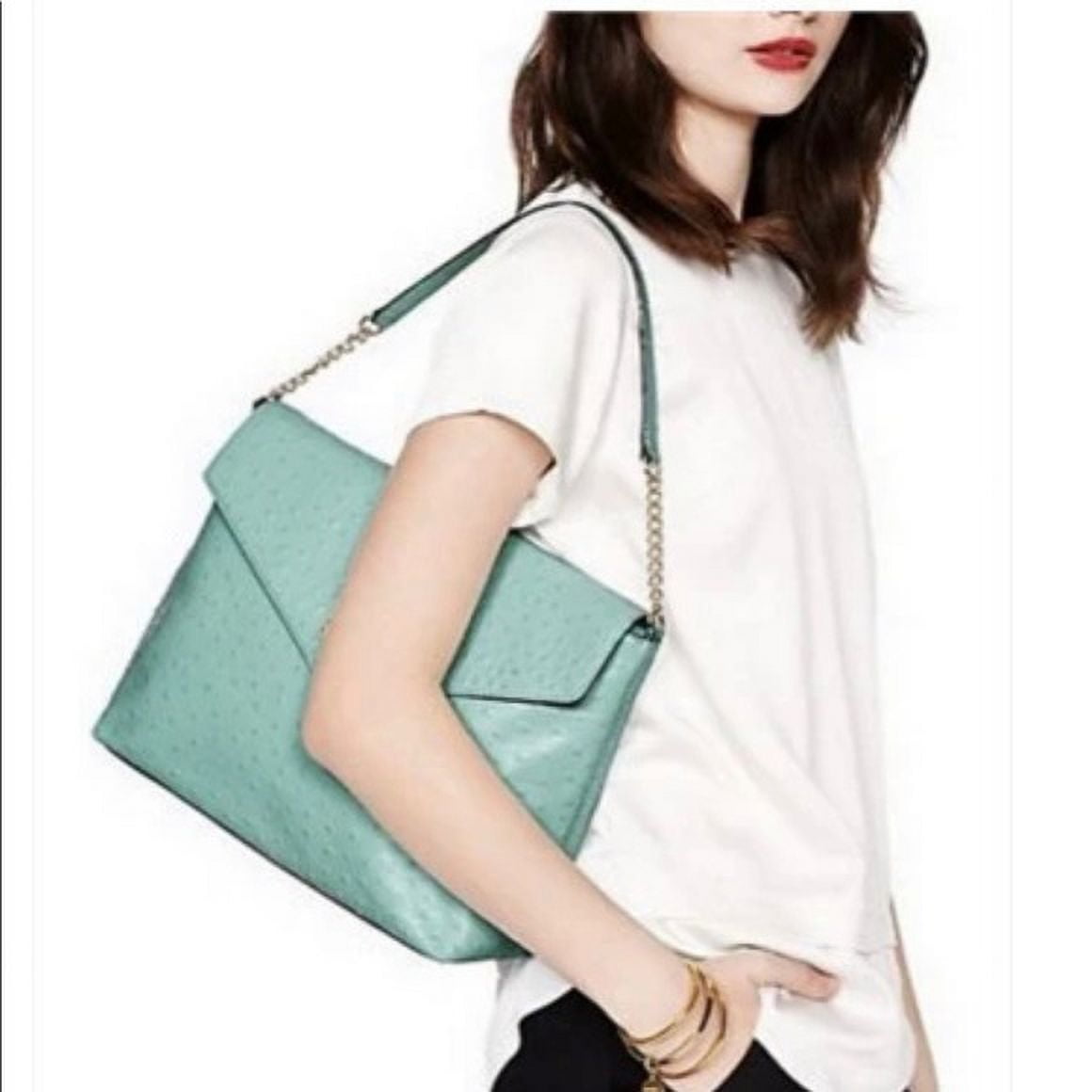 kate spade new york a la vita ostrich leena  WKRU3125  robins egg