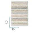 thumbnail image 4 of Livabliss Wool Rugs for Living Room, 5x7 Bournemouth Global Ivory Area Rug, Bedroom Dining Room Home Decor Handmade Carpet (5' x 7'6"), 4 of 7