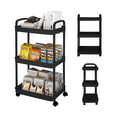 thumbnail image 2 of Carrito Organizador Multi-uso 3 Niveles Muebles Baño. Ruedas Malubero Gris, 2 of 5