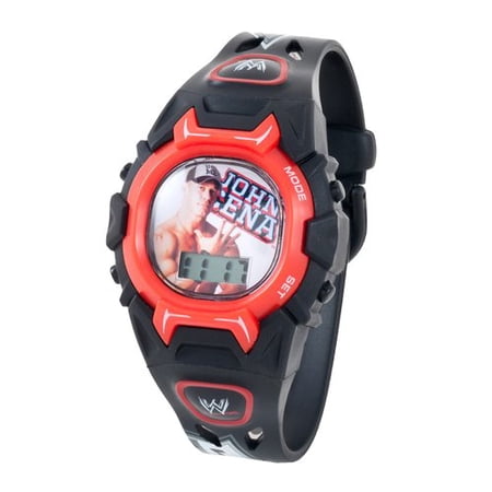 WWE John Cena Kids' LCD Watch