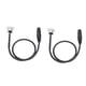 thumbnail image 5 of 2pcs 3 Pin XLR Cable D Tipo XLR Pase A Través Del Cable Macho A Mujer Con Carcasa De aleación De Zinc OFC Cobre Para La Caja De Audio Panel De Parche De Caja, 5 of 7