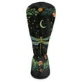 thumbnail image 2 of Yuyamidu Green Dragonfly Golf Head Covers for Driver Fairway Woods Hybrids Headcovers PU Leather Golf Club Head Cover Flowers Golf Club Covers, Waterproof, 2 of 8
