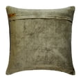 thumbnail image 3 of Euro Pillow Decorative, Grey 26"x26" (65x65 cm) European Pillow Shams, Velvet Quilted Throw Pillows For Couch, Geometric Pattern Modern Style - Grey Delusion, 3 of 3