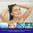 thumbnail image 5 of Crystal Quest Shower Filter Replacement Cartridge - Removes Chlorine and Contaminants for Cleaner Water - Durable BPA-Free - Built in the USA - Fits Crystal Quest Shower Filters [Pack of 4], 5 of 5