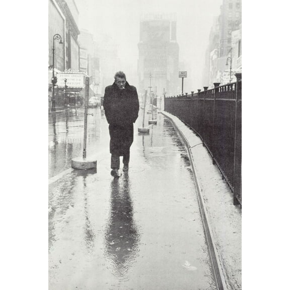 James Dean On Broadway Poster #JJ101 24x36 24inx36in Multi Color Rectangle Bad Dog Posters