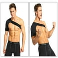 thumbnail image 2 of EIGTHTAIL Attelle de Soutien Utile Noire pour l'Épaule Droite pour la Coiffe des Rotateurs m, 2 of 9