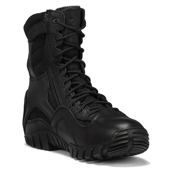 Belleville KHYBER TR960Z WP Lightweight Waterproof Side-Zip Tactical Boot - Black-16.0-Wide