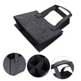 thumbnail image 4 of 6 Bottle Wine Carrier with Divider Felt Wine Storage Tote Bag, Portable Reusable Wine Travel Bag with Handle for Christmas Travel Camping Picnic Party ( Gray), 4 of 5