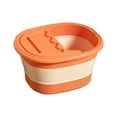 thumbnail image 2 of Lavabo para Pies Perfecl Plegable Portátil con Tapa Naranja 26 Puntos, 2 of 8