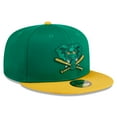 thumbnail image 3 of Men's New Era  Kelly Green Athletics 2025 Batting Practice 59FIFTY Fitted Hat, 3 of 6