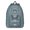 Silver, variant on Ornate Paisley Pattern Backpack - Bohemian Spirit Bookbag for Her & Him, Reliable Zippers & Sturdy Material, Considerate Gift for a Classmate or Coworker
