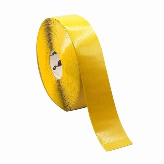 Mighty Line Floor marking,Yellow,3 inx3 in,Roll MT301