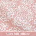 thumbnail image 3 of HOMERRY Area Rugs 8' x 10' Area Rug for Living Room Floral Washable Bedroom Non-Slip Carpet for Home Decor, Pink, 3 of 6