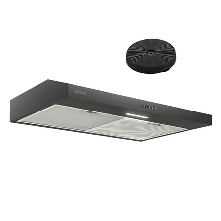 Under Cabinet Range Hood - Brushed Stainless Steel - Enhance Your Kitchen