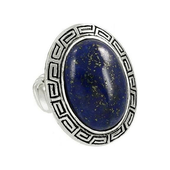 Falari Natural Gemstone One Size Stretch Ring