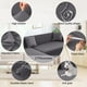 thumbnail image 3 of Funda de sofá seccional NAISI en forma de L, 2 piezas con fundas de almohada, 3 of 7
