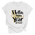 thumbnail image 4 of Styesk T-Shirts pour Femmes Haut à Manches Courtes Imprimé Col Rond, 4 of 4