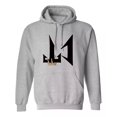 thumbnail image 1 of Hoodie Sudadera Ct Invertido Volteado Enfrente Grande Corrid, 1 of 2