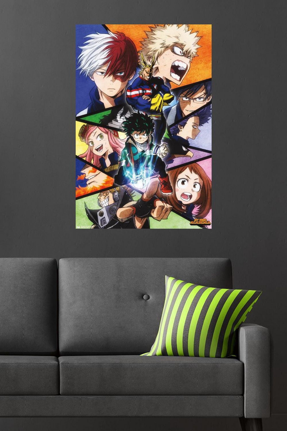 My Hero Academia: Season 2 - Key Art Wall Poster, 22.375" x 34"
