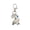 C, variant on A Little Hummingbird for You keychain, Featuring Birthstones, Personalized Humming Bird Theme Mom Keychain, Personalized Humming Bird Theme Mom Keychain